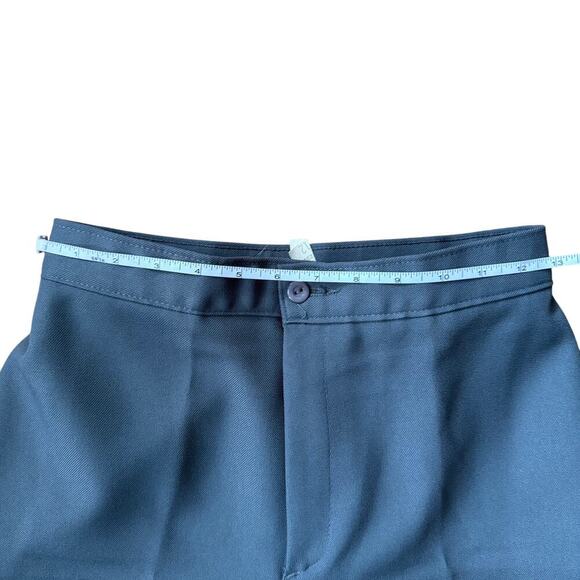 Vintage Gray High Waist Trousers Slacks Dress Pants Size 12 (26 waist) - Picture 3 of 7